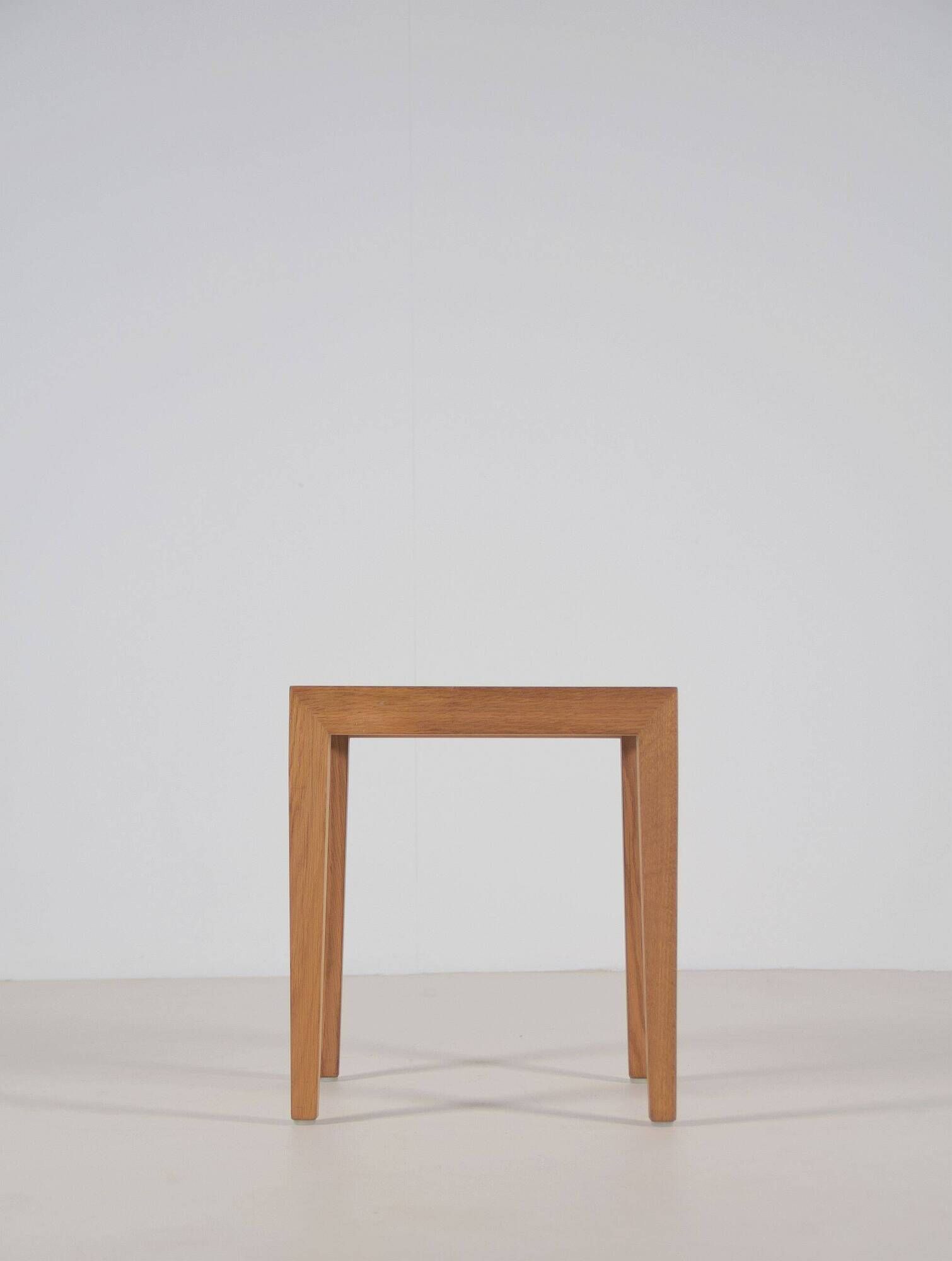 Danish side table by Severin Hansen for Haslev Møbelsnedkeri, 1960s