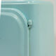 Pharmacy cabinet blue sheet metal