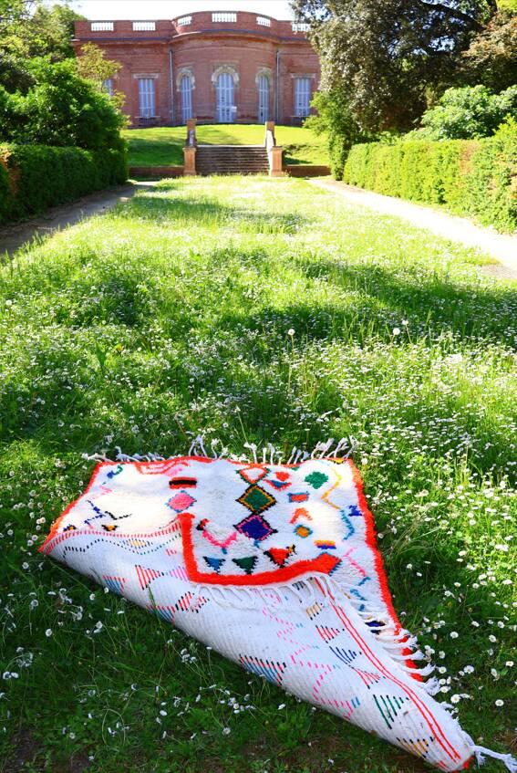 Berber wool rug – Handmade – 1.06 x 1.54