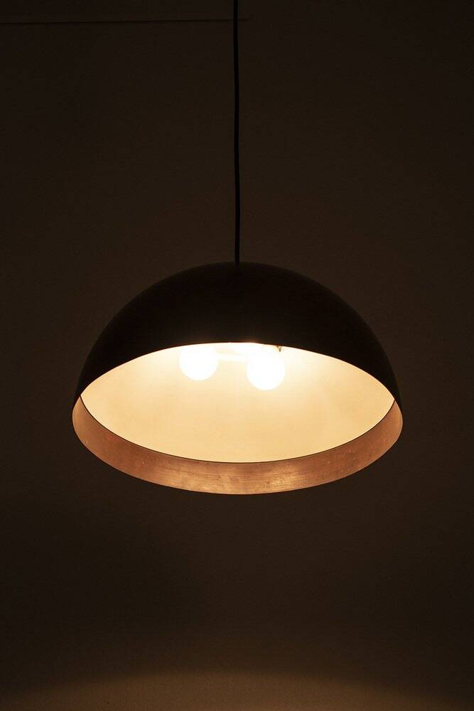 Vintage Scandinavian Copper Pendant