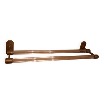 Towel rack art deco bathroom