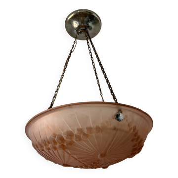 Suspension, antique Art Deco basin