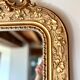 Louis Philippe style mirror with pediment