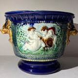 Cache pot, old slip early twentieth century
