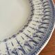 Set of 2 Creil and Montereau blue dishes – vintage serving plates