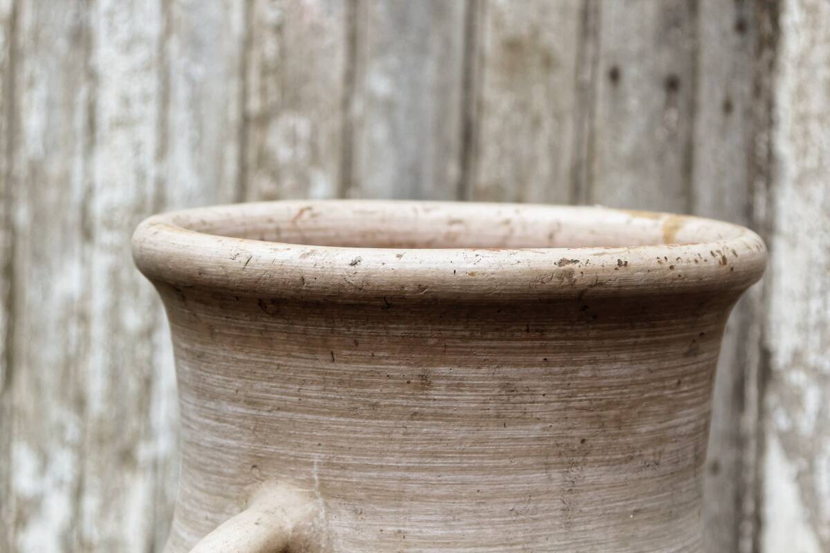 Monumental terracotta jar