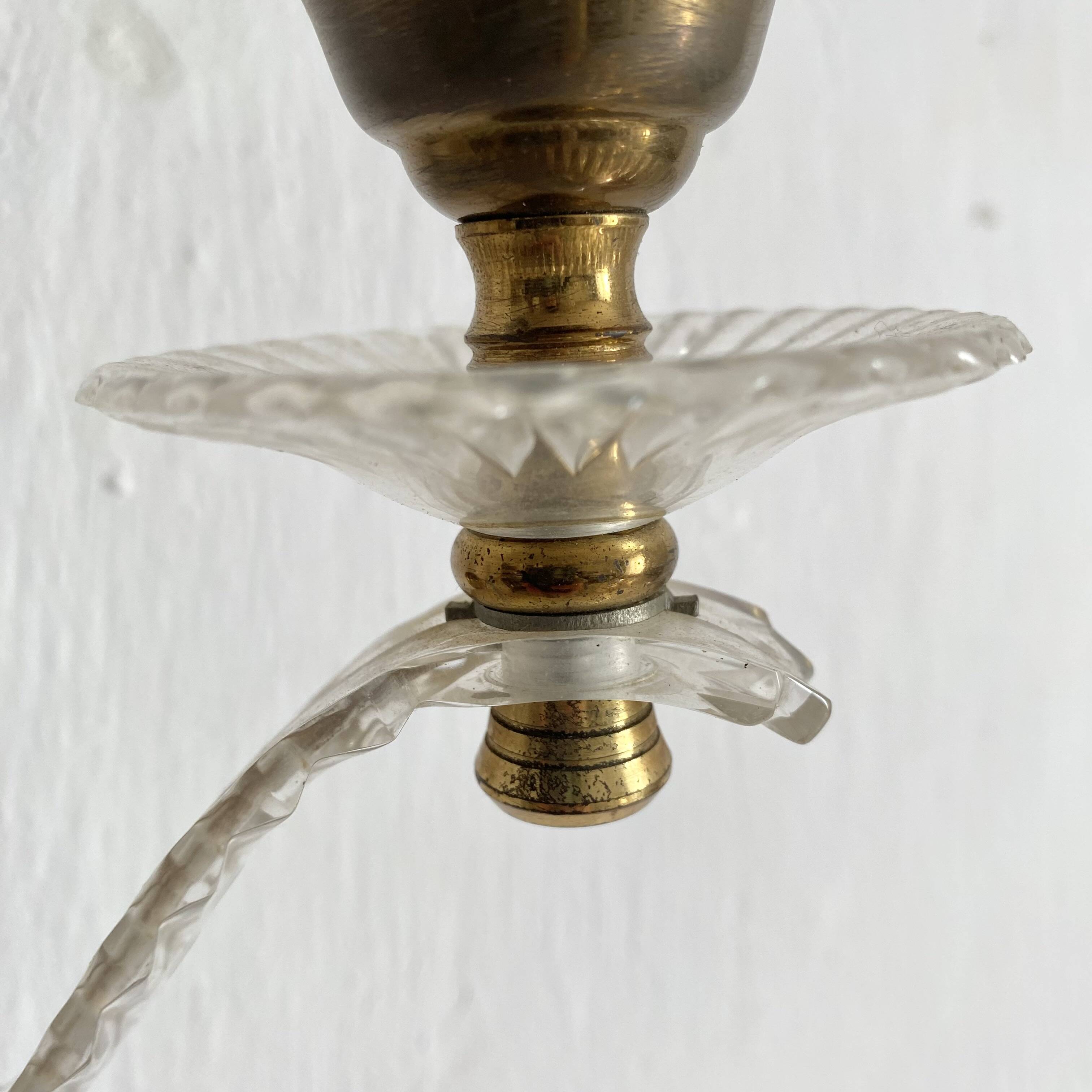 1950s double leaf wall lights