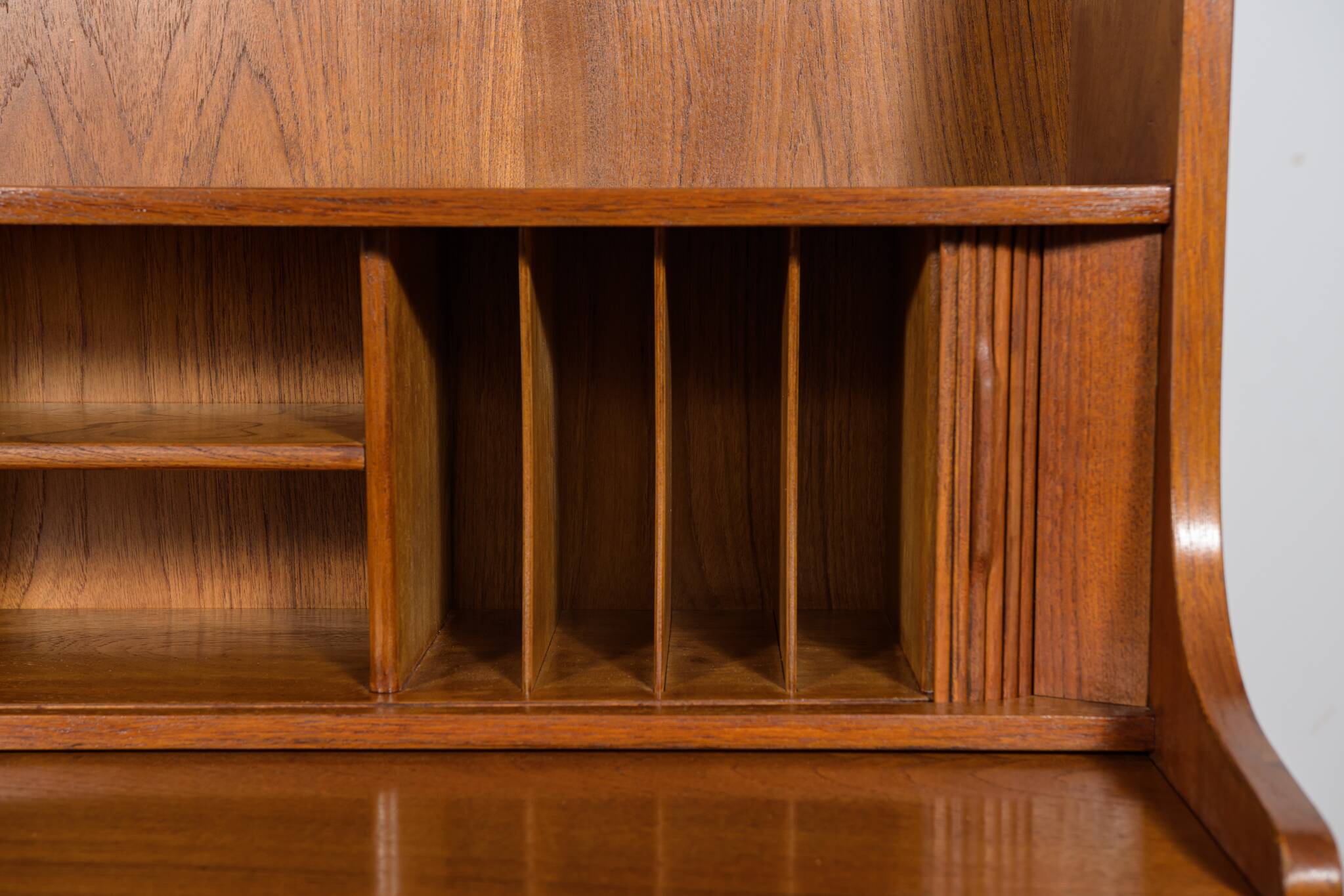 Mid-Century Teak Shelf by Johannes Sorth for Bornholm, Denmark, 1960s