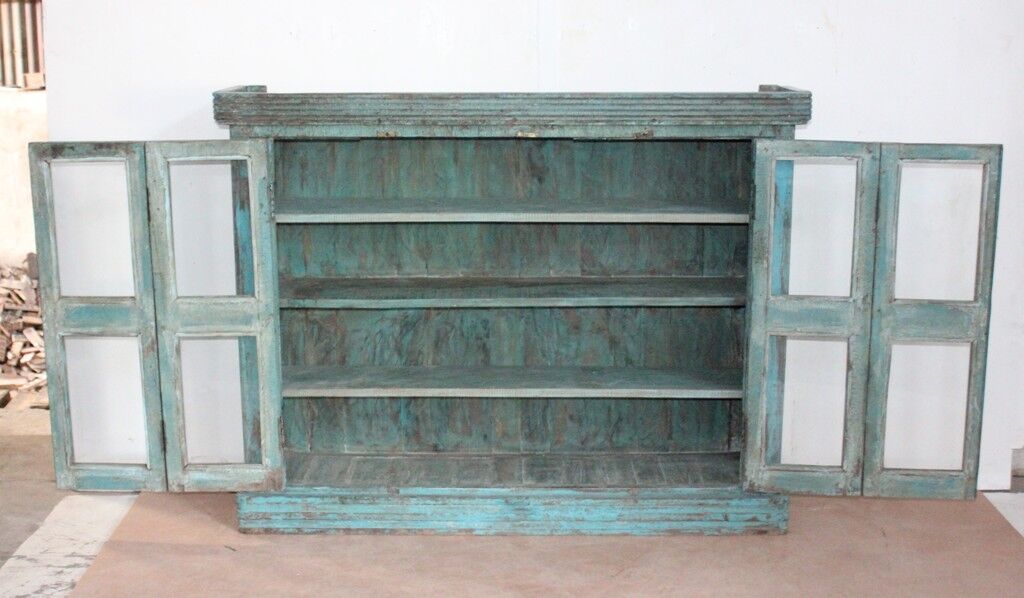 Burmese teak showcase