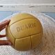 1960s Leather Medicine Ball