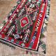 Vintage Moroccan Rug - Small Boujaad Rug - Boucharouit Rug