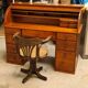 Vintage swivel office chair from the 1970s to 80s