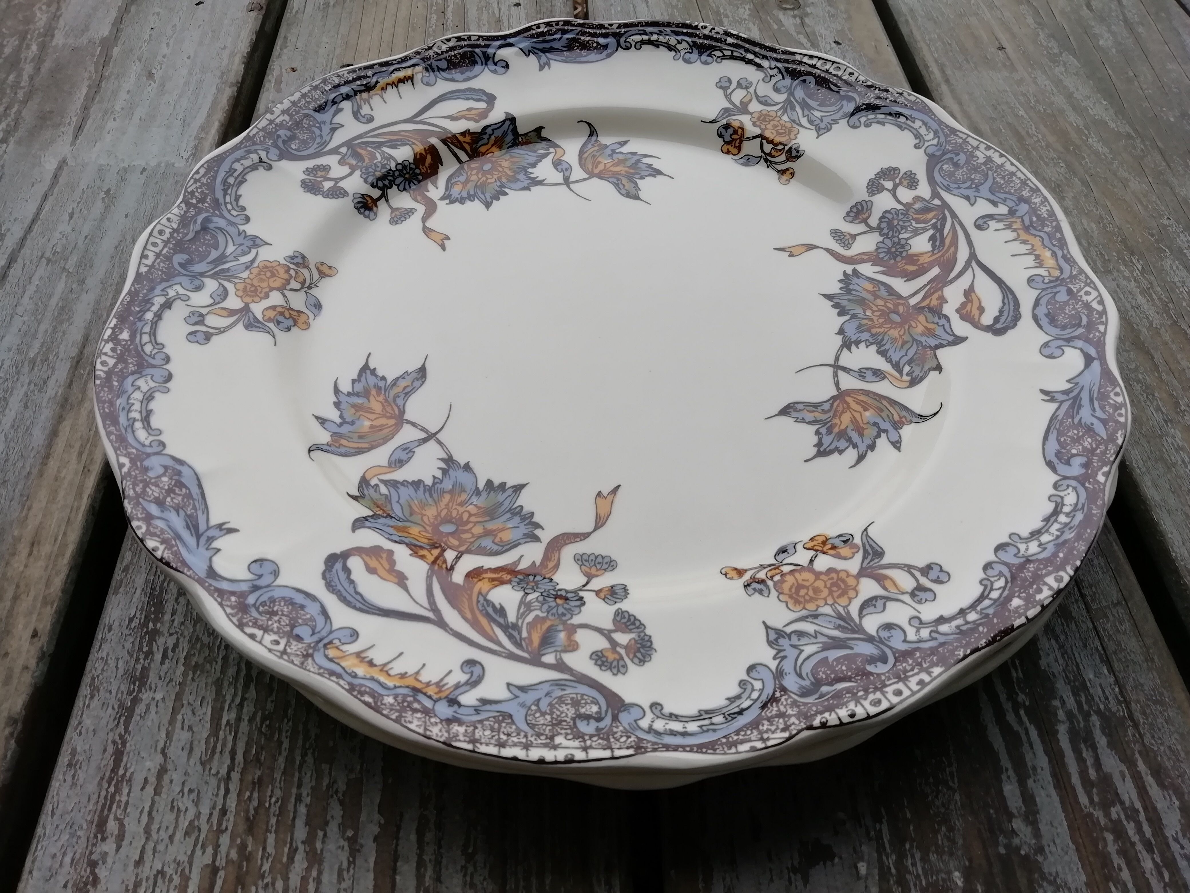 Pair of salins plates