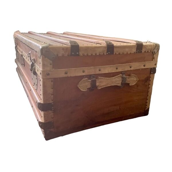 Malle ancienne bois