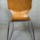 Vintage Pagholz plywood chair – Adam Stegner, 1970s