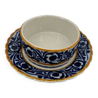 HB Quimper round sauceboat