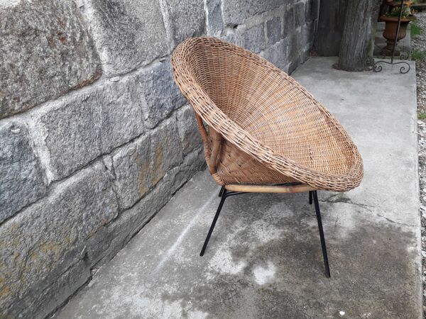Fauteuil en rotin