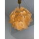 Contemporary Gold Graniglia “Rondine” Glass Chandelier