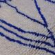 Handmade pure wool rug, size 1.4/2.6 m.