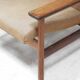 Fauteuil scandinave en teck dans le goût de Grete Jalk