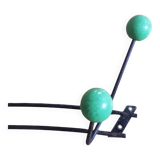 6-ball wall coat rack