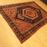 Handmade Persian Hamadan Rug 195x130cm