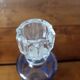 Molded glass  decor leaf with vintage cap