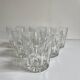 Cut whisky glasses