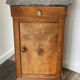 Antique Marble Bedside Table