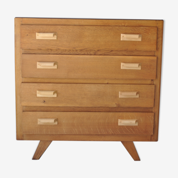 Commode 4 tiroirs vintage 1960