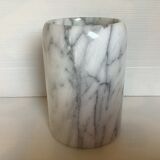Gray marble vase