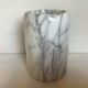 Grey marble vase