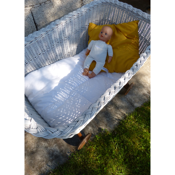 Berceau Landau Moise Osier Vintage Retro Selency Berceau Landau Moise Osier Vintage Retro Selency