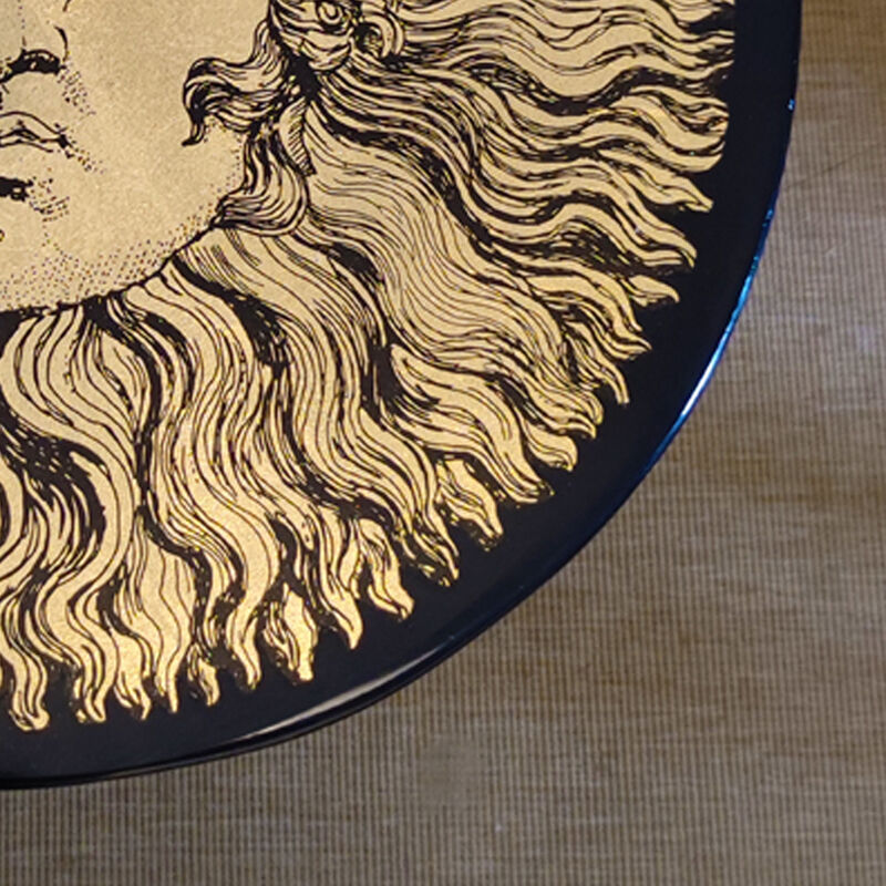 Table by Piero Fornasetti Depicting "Sun King" Louis XIV, made in Italy 1970