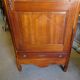Bonnetiere in cherry 1 door 1 drawer of the xix century