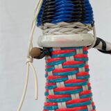 Multicolored scoubidou bottle with cap