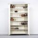 Large Painted Rustic Farmhouse Country Shelving Unit Cabinet