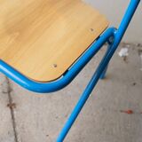 Wooden and metal children's chair