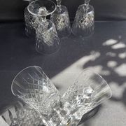 6 Verres à eau – Cristallerie de Lorraine à Lemberg (1925-1997)