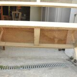 Louis xvi caned bench