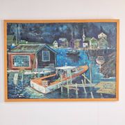 Harbor View, 1969, Acrylic on Canvas