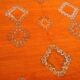 Orange Vintage Moroccan Rug 162 x 232 cm - Berber Wool Rug - Handmade Rug