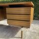 Vintage double-sided executive desk from the 1960s.