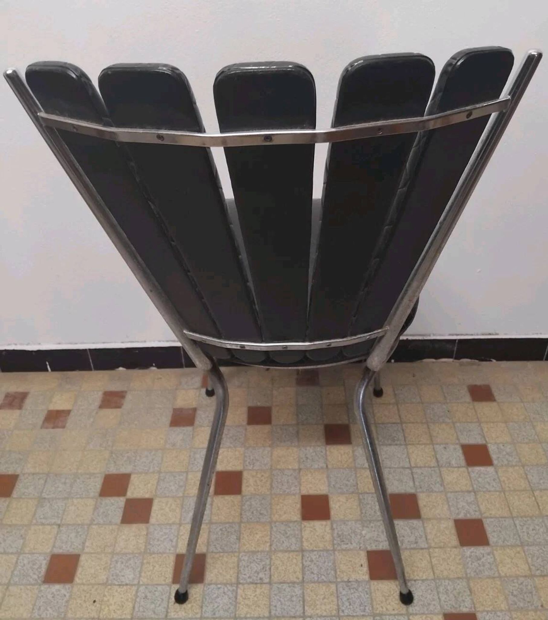 Vintage 50s/60s Marguerite Leatherette Chair