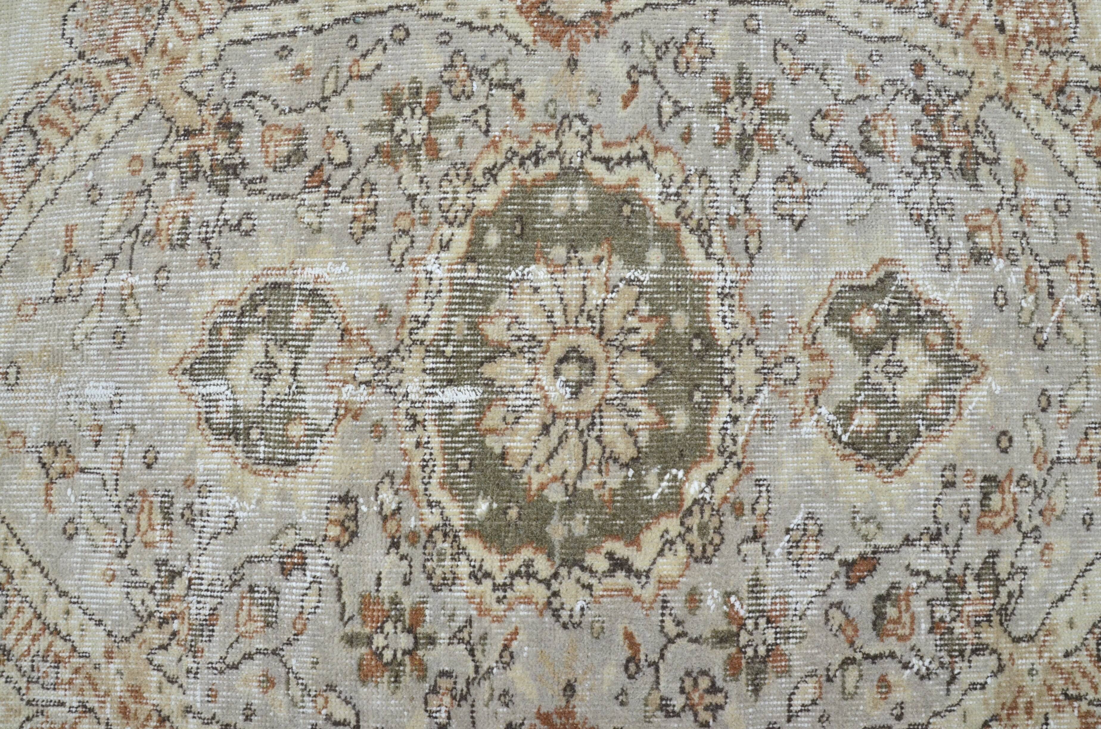 Tapis vintage turc Oushak sku 3273