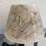 Paire d’abats- jour artisanale vintage