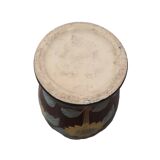 Large Vintage Vase With Sunflowers, 1950/70s