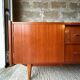 Vintage Scandinavian teak sideboard - unique piece - 1960s/70s