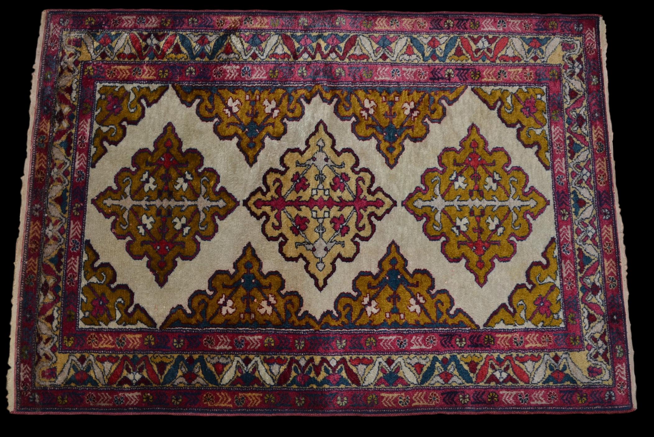 Tapis derbent, caucasus, wool, 94 cm x 138 cm, circa 1950