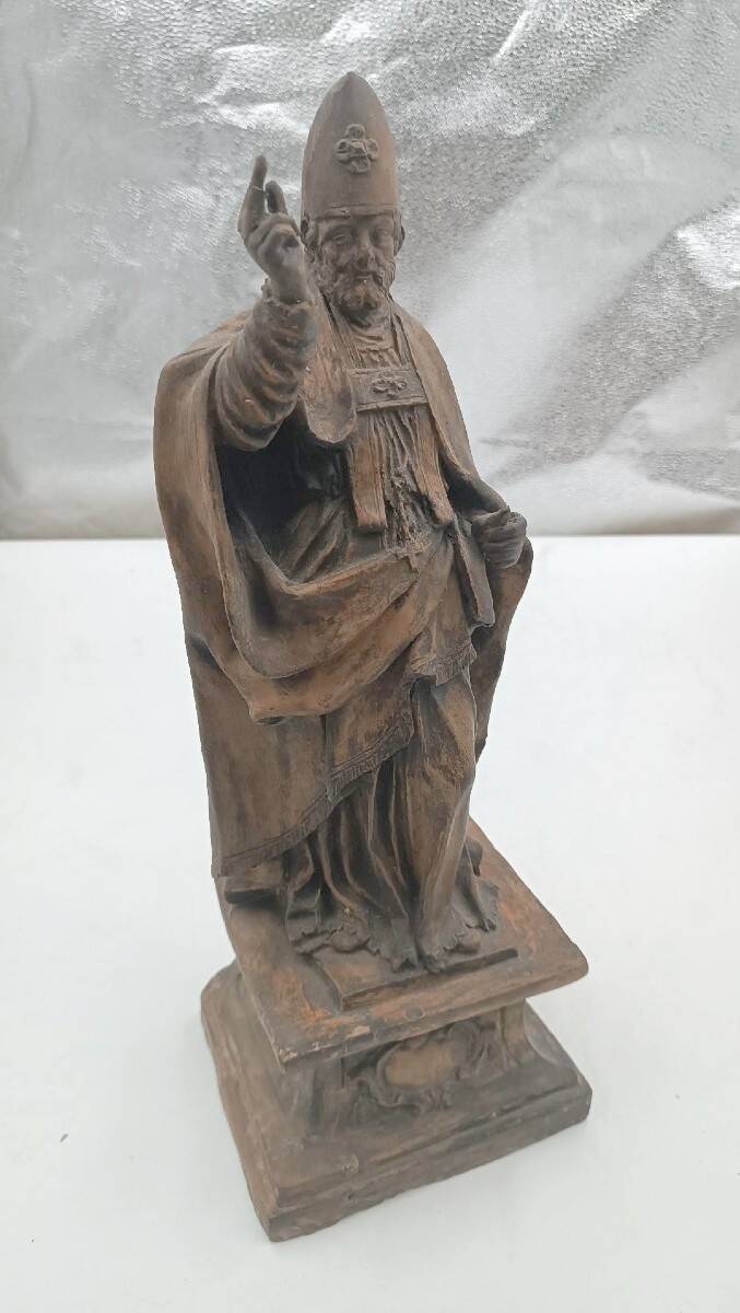 18th-century terracotta sculpture - San Petronio, Emilian school (Italy)